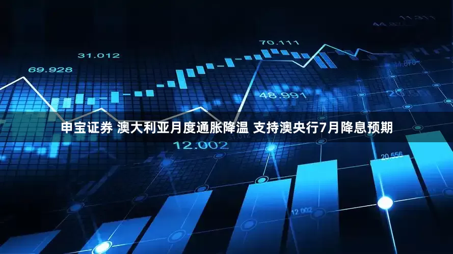 申宝证券 澳大利亚月度通胀降温 支持澳央行7月降息预期