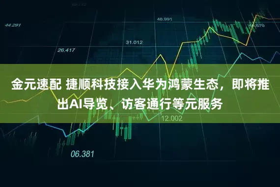 金元速配 捷顺科技接入华为鸿蒙生态，即将推出AI导览、访客通行等元服务