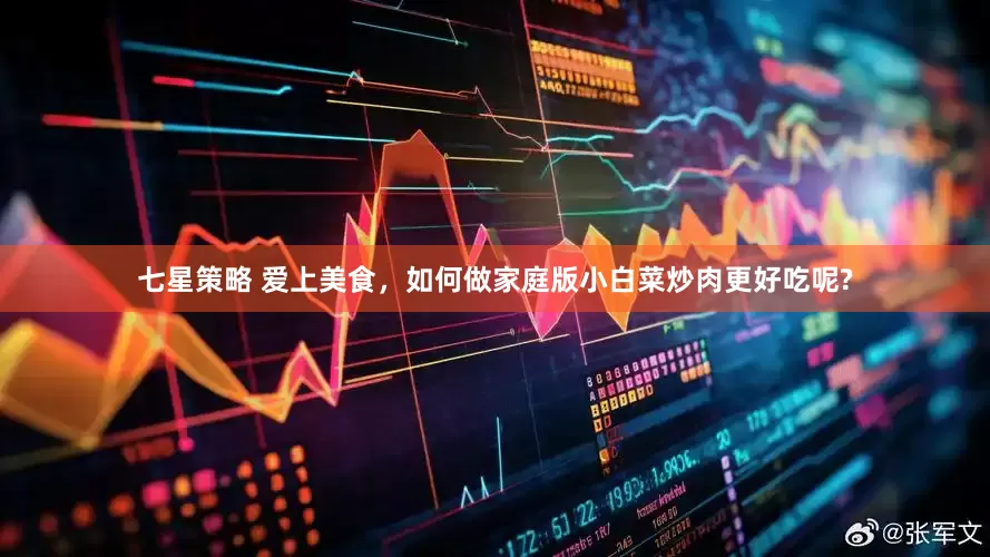 七星策略 爱上美食，如何做家庭版小白菜炒肉更好吃呢?