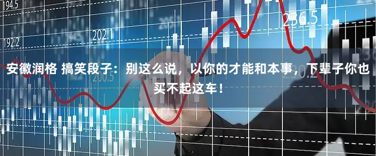 安徽润格 搞笑段子：别这么说，以你的才能和本事，下辈子你也买不起这车！